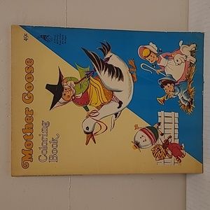 Vintage Mother Goose Coloring Book